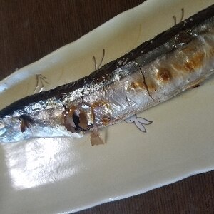 基本の♪秋刀魚の塩焼き